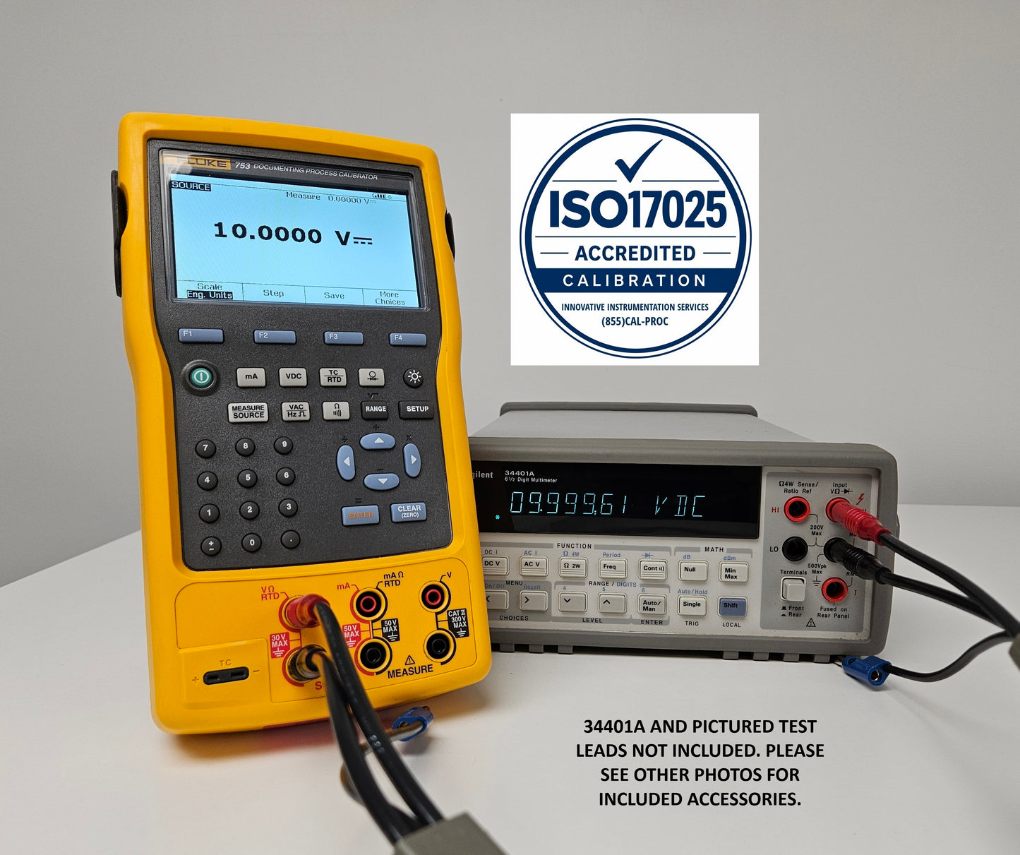 FLUKE 753 Multi-Function Calibrator (Fluke 754, NO HART) ISO17025 CALIBRATED!