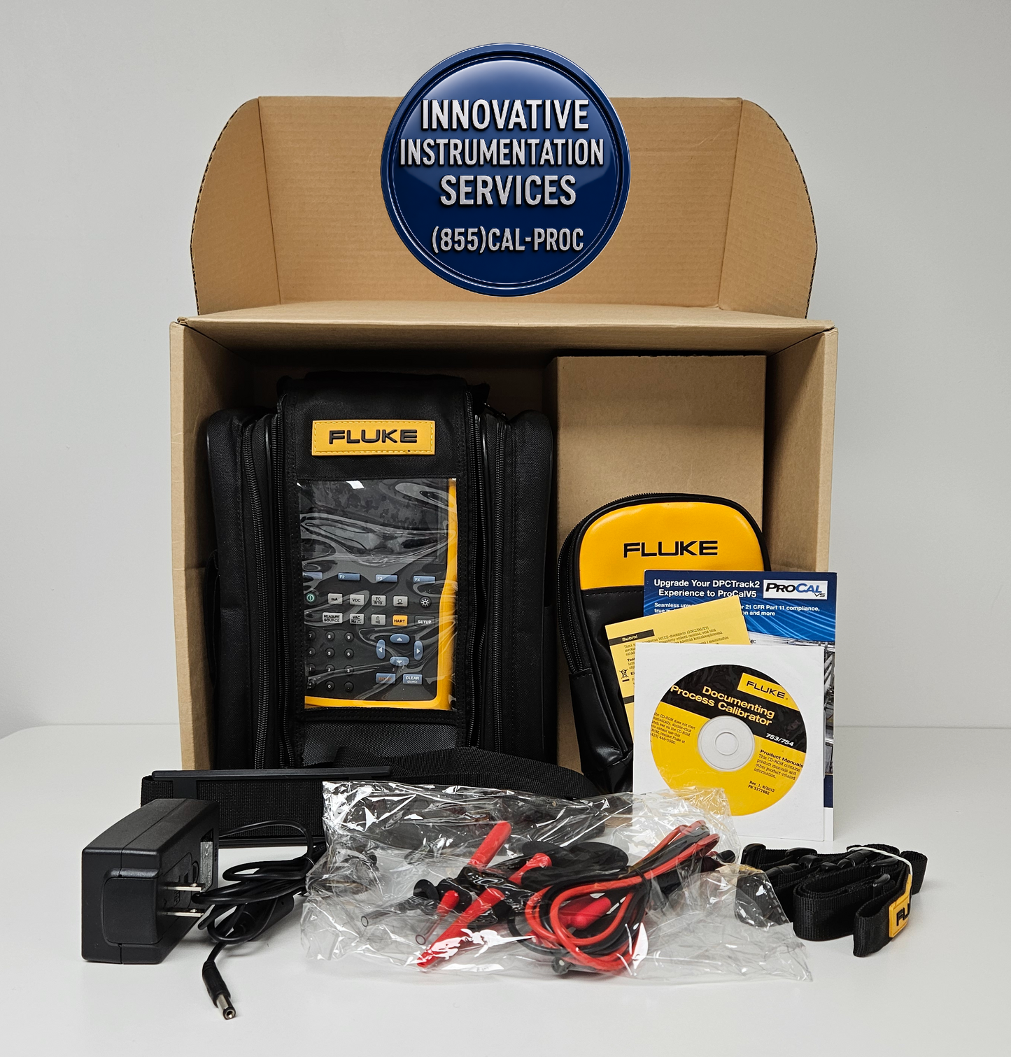 Fluke 754 Multi-Function Product Calibrator With HART Interface - Used